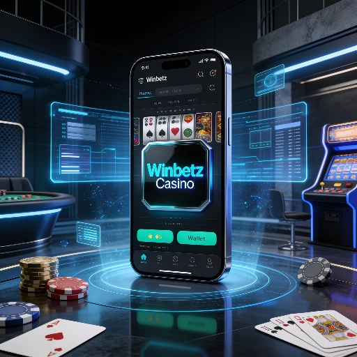 Application mobile Winbeatz affichée sur un smartphone